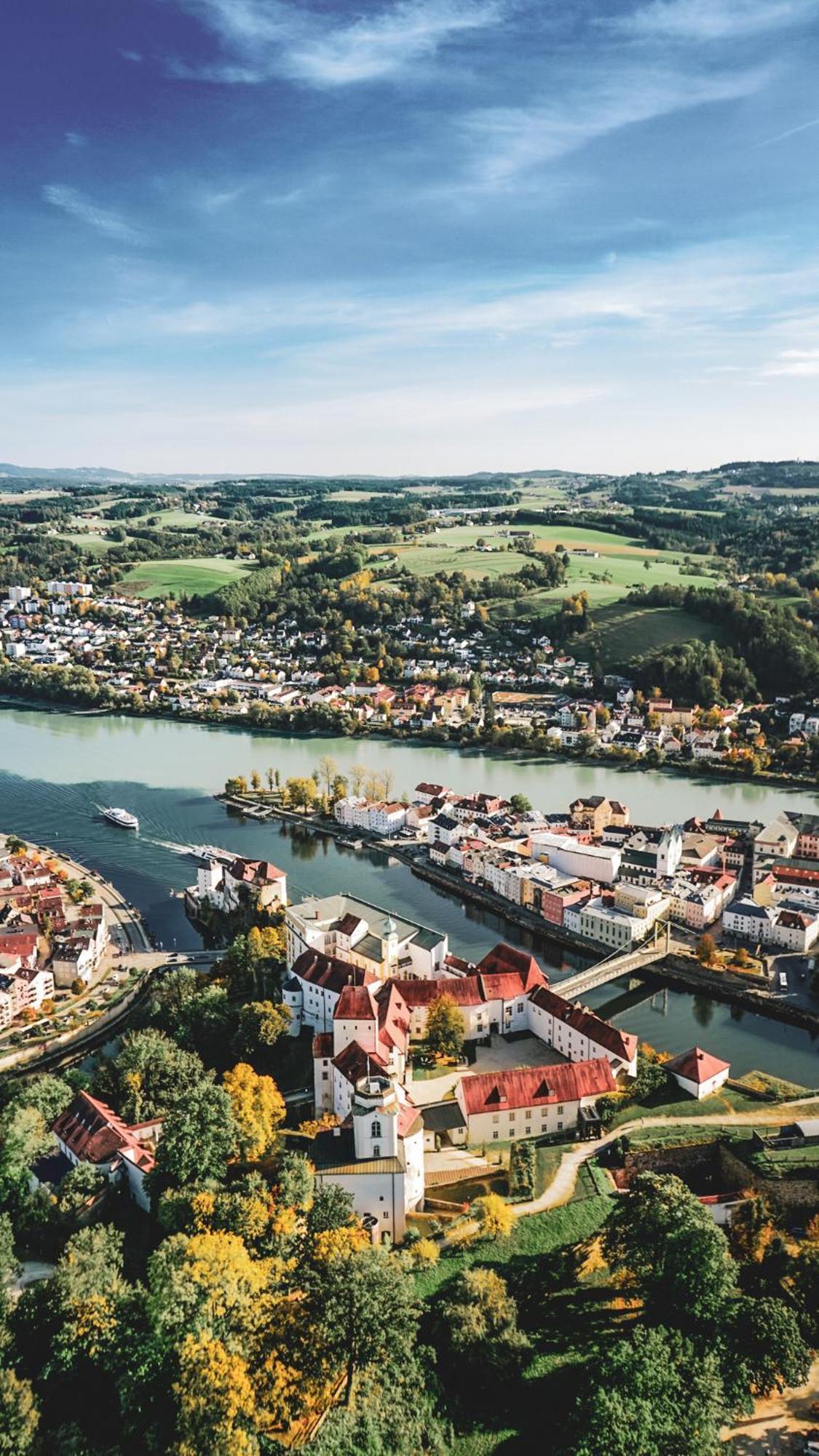 Apartment Passau A - Parken, Stilvoll, Modern & Cozy Im Zentrum Von Passau Eksteriør billede